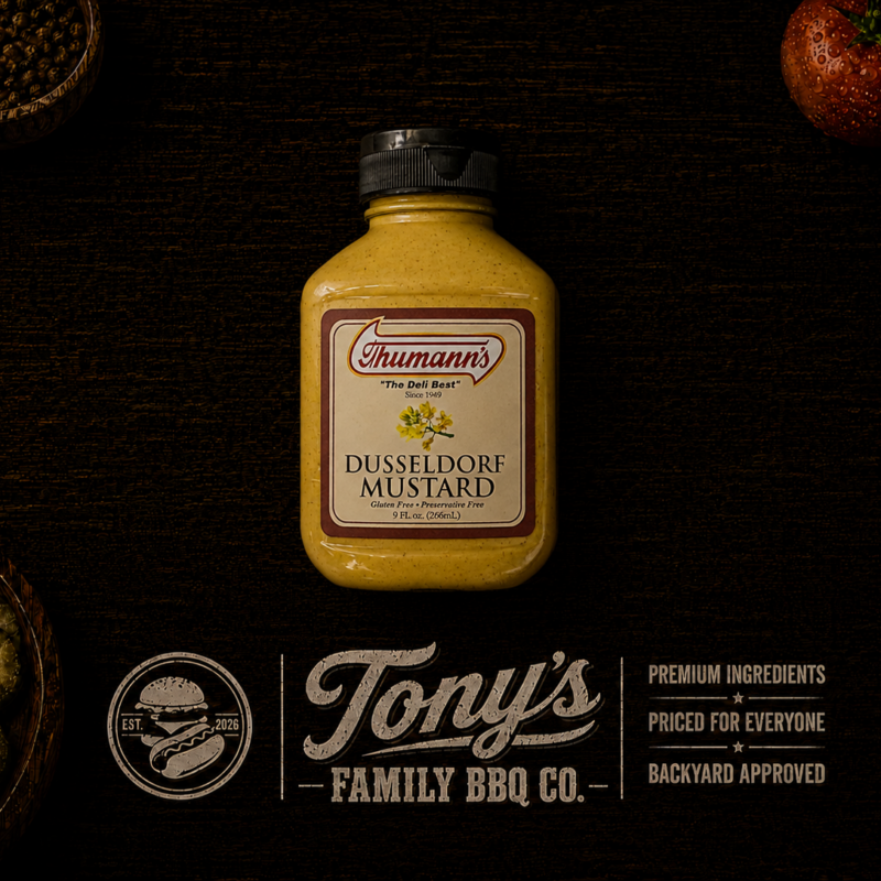 Thumann's Dusseldorf Mustard (9 OZ.)