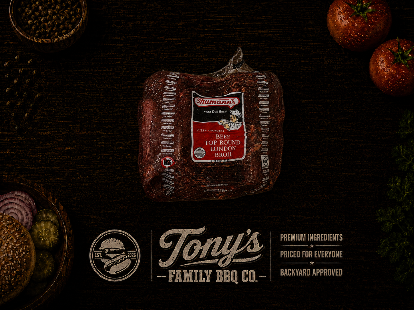 Thumann's Fully-Cooked London Broil (3 LB.)
