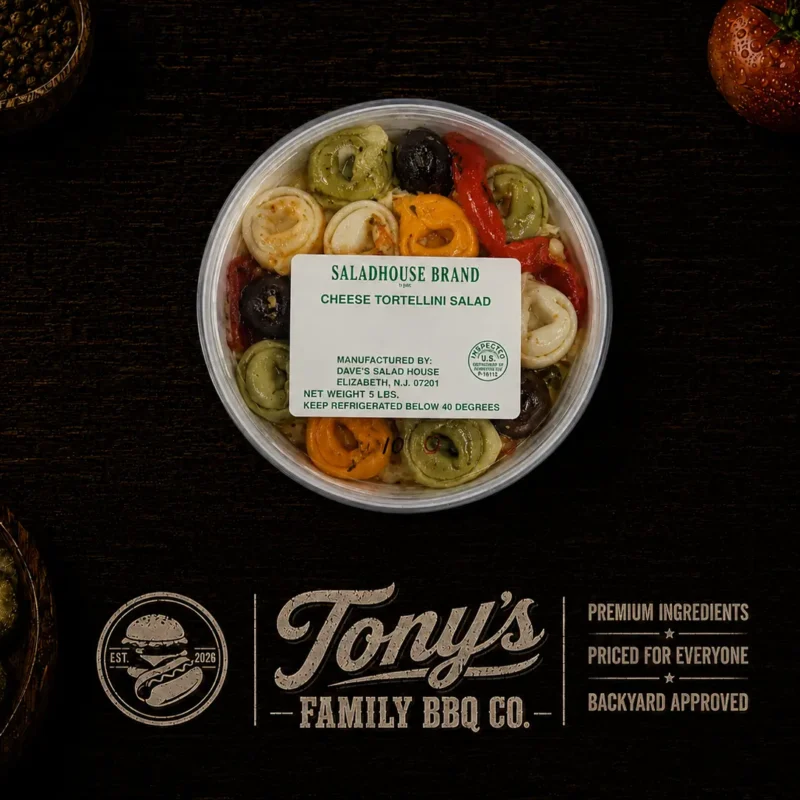 Dave’s Cheese Tortellini Salad (5 lb. Tub)