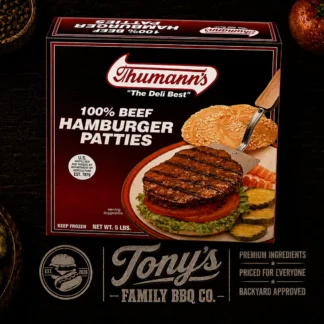 Thumann’s 100% Beef Hamburger Patties - 15 ct - 5 oz. (5 lb.)
