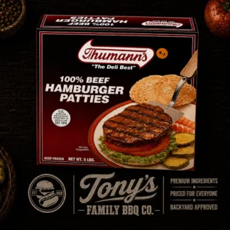 Thumann’s 100% Beef Hamburger Patties - 20 ct. - 4 oz. (5 lb.)