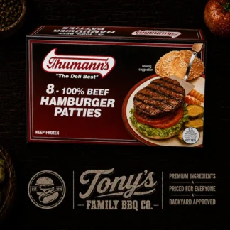 Thumann’s 100% Beef Hamburger Patties - 8 ct. - 4 oz. (2 lb.)