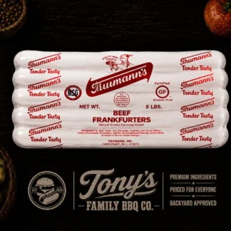 Thumann’s All Beef Natural Casing Franks (5 lb.)