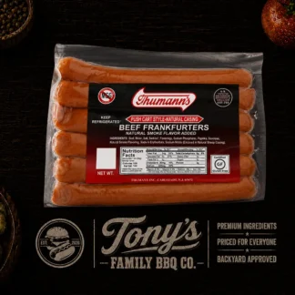 Thumann’s All Beef Pushcart Style Natural Casing Franks (1 lb.)