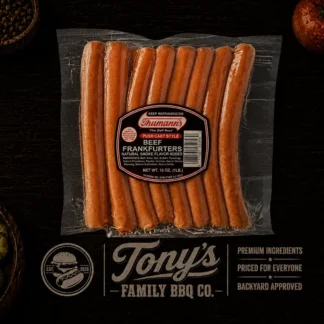 Thumann’s All Beef Pushcart Style Skinless Franks (1 lb.)