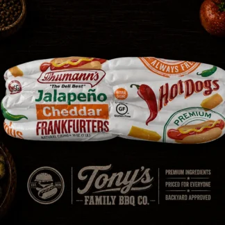 Thumann’s Jalapeno Cheddar Franks (3 lb.)