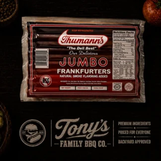 Thumann’s Jumbo Pork and Beef Skinless Franks (1 lb.)