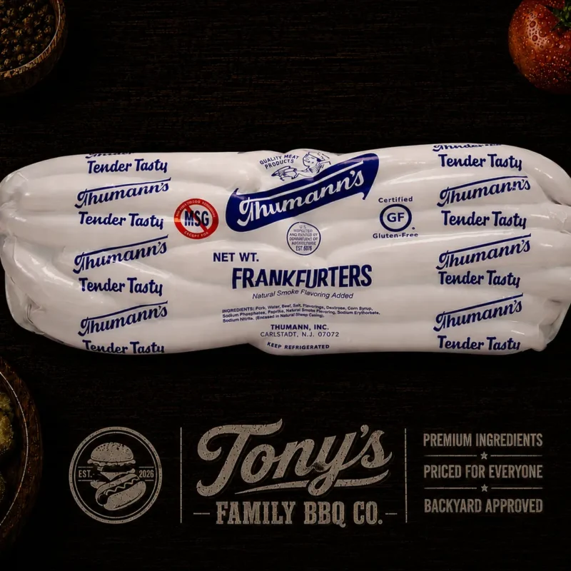 Thumann’s Pork & Beef Natural Casing Franks (3 lb.)