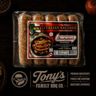 Thumann’s Pre-Cooked Hot Sausage (1 lb.)